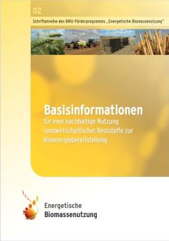 Cover: Basisinformationen: Für eine nachhaltige Nutzung landwirtschaftlicher Reststoffe zur Bioenergiebereitstellung