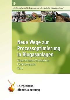 Cover: Neue Wege zur Prozessoptimierung in Biogasanlagen: Abgeschlossene Vorhaben im Förderprogramm Teil III
