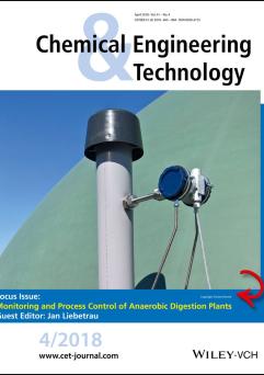 Cover: Special Issue: Monitoring and Process Control of Anaerobic Digestion Plants