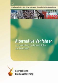 Cover: Alternative Verfahren zur Herstellung von Biokraftstoffen aus Reststoffen: Abgeschlossene Vorhaben im BMU-Förderprogramm