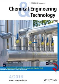 Cover: Special Issue: Monitoring and Process Control of Anaerobic Digestion Plants