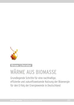 Cover: Wärme aus Biomasse: Grundlegende Schritte für eine nachhaltige, effiziente und zukunftsweisende Nutzung der Bioenergie für den Erfolg der Energiewende in Deutschland: Statement-Papier AG Wärmemarkt des BMWi Forschungsnetzwerks Bioenergie /Förderprogramms "Energetische Biomassenutzung"