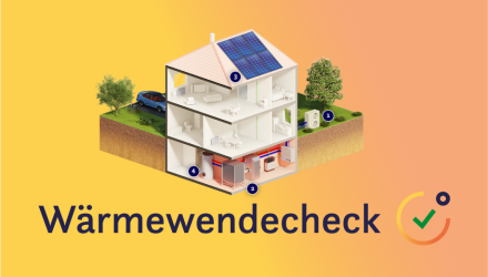 Blog Beitragsbild für das neue online Tool des Wärmewendecheck des Projektes OBEN