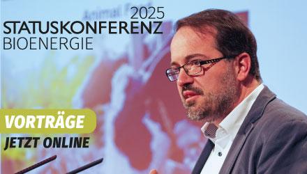 Statuskonferenz Bioenergie 2025: Beiträge sind online 